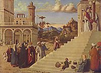 Presentation of the Virgin at the Temple , c.1500, conegliano