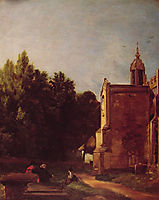 A Church Porch, 1810, constable