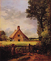A Cottage in a Cornfield, 1817, constable