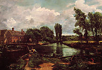 Flatford Mill from a Lock on the Stour, 1811, constable