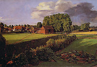 Golding Constable-s Flower Garden, 1815, constable