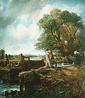 The Lock, 1824, constable
