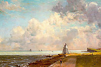 The Low Lighthouse and Beacon Hill, c.1820, constable