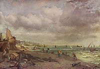Marine Parade and Old Chain Pier, 1827, constable