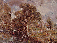 Scene on a River 2, c.1837, constable