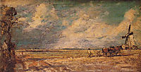 Spring Ploughing, 1821, constable