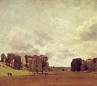 View at Epsom, 1809, constable