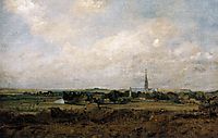 View of Salisbury , c.1820, constable