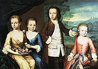  The Gore Children, c.1755, copley