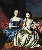 Mary and Elizabeth Royall, c.1758, copley