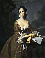 Mrs.Daniel Hubbard (Mary Greene), 1764, copley