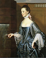  Mrs. Daniel Sargent (Mary Turner Sargent), 1763, copley