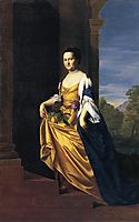 Mrs.Jeremiah Lee (Martha Swett), c.1769, copley