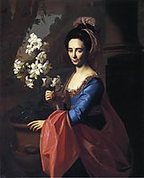  Mrs. Moses Gill (Rebecca Boylston), 1773, copley
