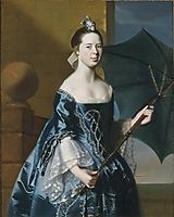  Portrait of Mrs. Benjamin Pickman (Mary Toppan), copley