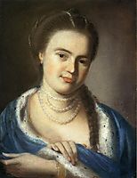 Portrait of Mrs.Gawen Brown, 1763, copley