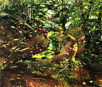 In the Woods near Bernried, 1892, corinth