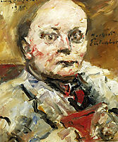 Portrait of the Poet Herbert Eulenberg, 1924, corinth