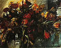 Red and Yellow Tulips, 1918, corinth