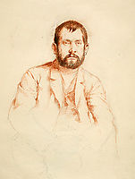 Self-Portrait with Beard, 1886, corinth