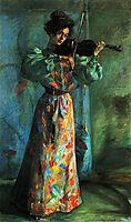 The Violinist, 1900, corinth
