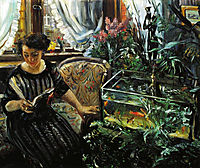 Woman by a Goldfish Tank, 1911, corinth