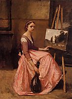 Corot-s Studio, c.1860, corot