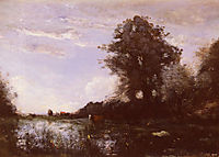 Cuicy Marsh, near Douai, corot