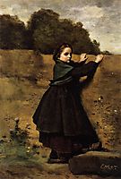 The Curious Little Girl, 1860, corot