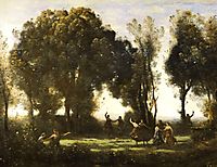 Dance of the Nymphs, 1850, corot
