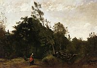Forest Clearing in the Limousin, c.1850, corot
