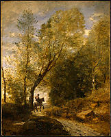 The Forest of Coubron, 1872, corot