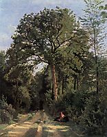 Forest Entrance at Ville d-Avray, corot