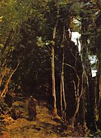 Forest in Fontainbleau, corot