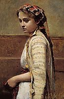 The Greek Girl, c.1870, corot