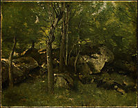In the Forest of Fontainebleau, c.1865, corot
