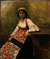 Italian Girl, c.1872, corot