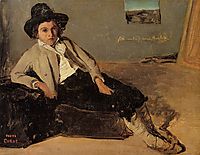Italian Peasant Boy, 1825, corot