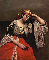 Italian Woman (Jewish Algerian Woman), c.1870, corot