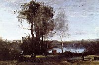 Large Sharecropping Farm, c.1865, corot