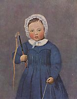 Louis Robert as a Child, 1844, corot