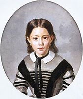 Louise Laure Baudot at Nine Years, c.1844, corot