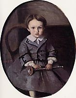 Maurice Robert as a Child, 1857, corot