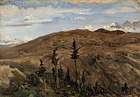 Mountains in Auvergne, c.1842, corot