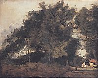 Passiance, in Saint Avit, 1872, corot