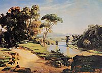 The Pont de Narni, 1827, corot