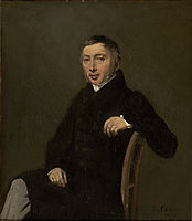 Portrait of Laurent Denis Sennegon, 1842, corot