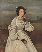 Portrait of Louise Claire Sennegon, future Madame Charmois, 1837, corot