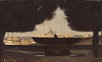 Rome The Fountain of the Academie de France, c.1827, corot