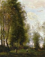 A Shady Resting Place, 1873, corot